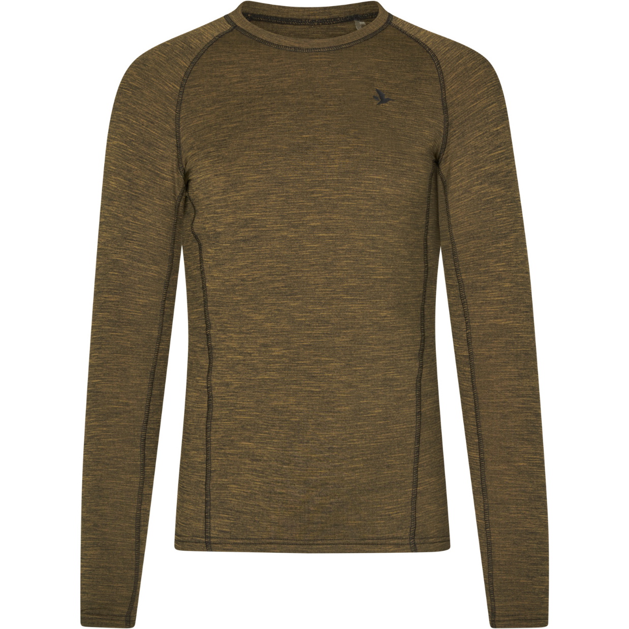 2025 Seeland Mens Peak Aia T-Shirt 4053001310 - Military Olive Melange
